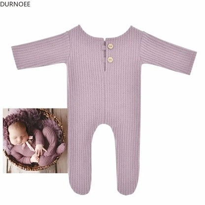 KMK - Plain Waffle Rompers