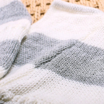 KMK - Newborn Striped Pants Set