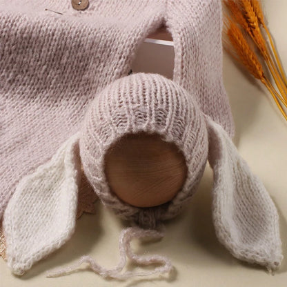 KMK - Rabbit Knitted 2 Piece Set