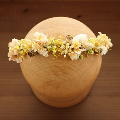 KMK - Newborn Dried Flower Headband