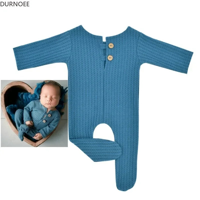 KMK - Plain Waffle Rompers