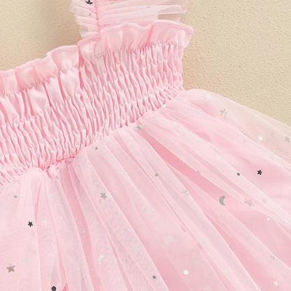 KMK - Starry Tulle Princess Romper Sets