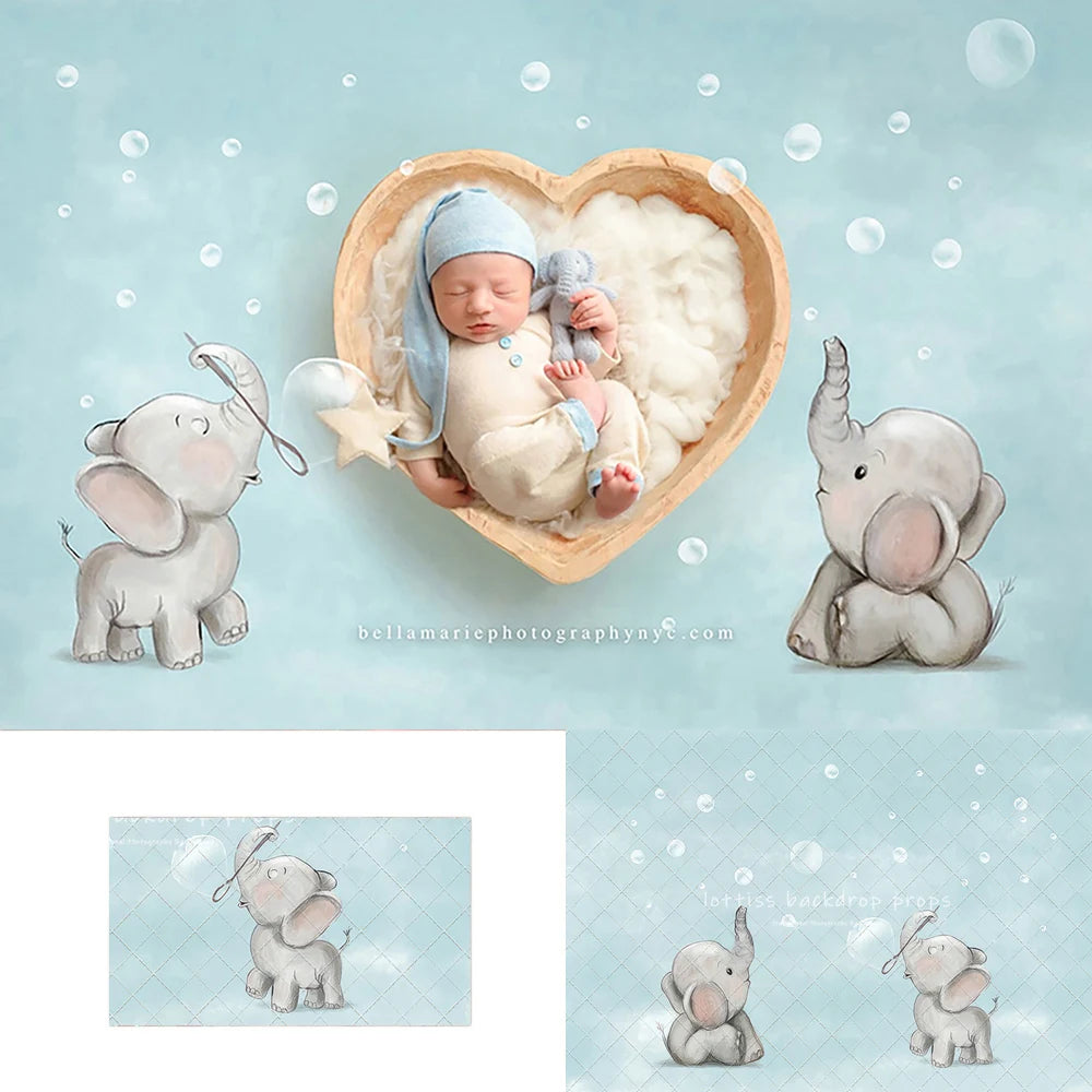 KMK - Elephant March Backdrop