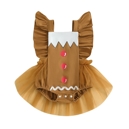 KMK - Christmas Gingerbread Romper