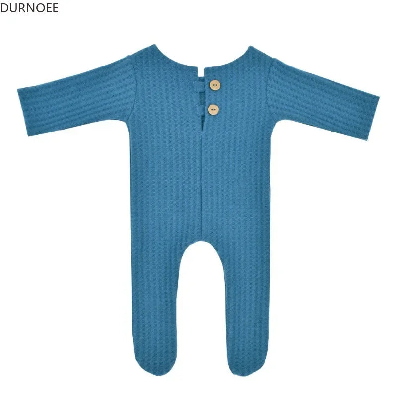 KMK - Plain Waffle Rompers
