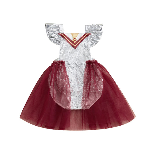 KMK - Gryffindor Tulle Romper