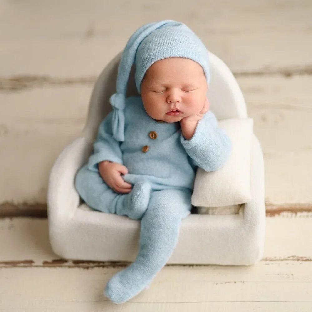 KMK - Plain Stretchy Romper Sets