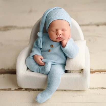 KMK - Plain Stretchy Romper Sets