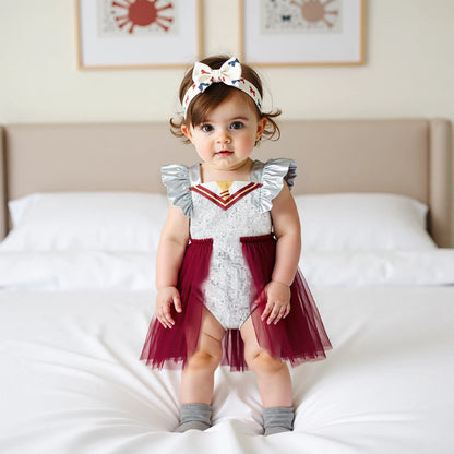 KMK - Gryffindor Tulle Romper