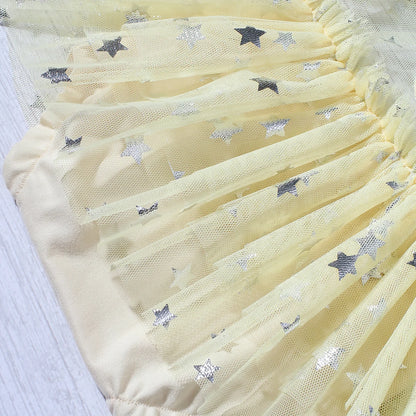 KMK -  Newborn Silver Star Romper Set