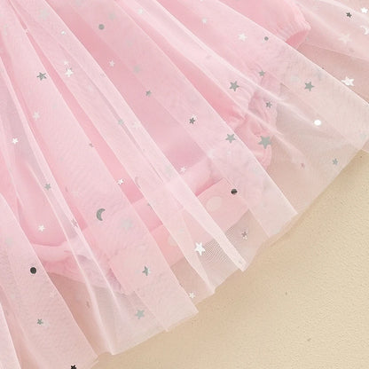 KMK - Starry Tulle Princess Romper Sets