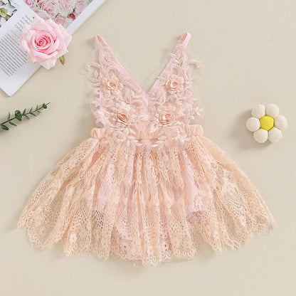 KMK - Peace Lace Romper dress
