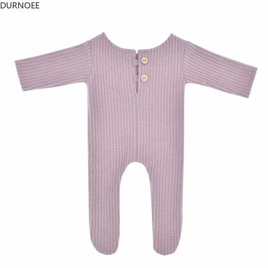 KMK - Plain Waffle Rompers