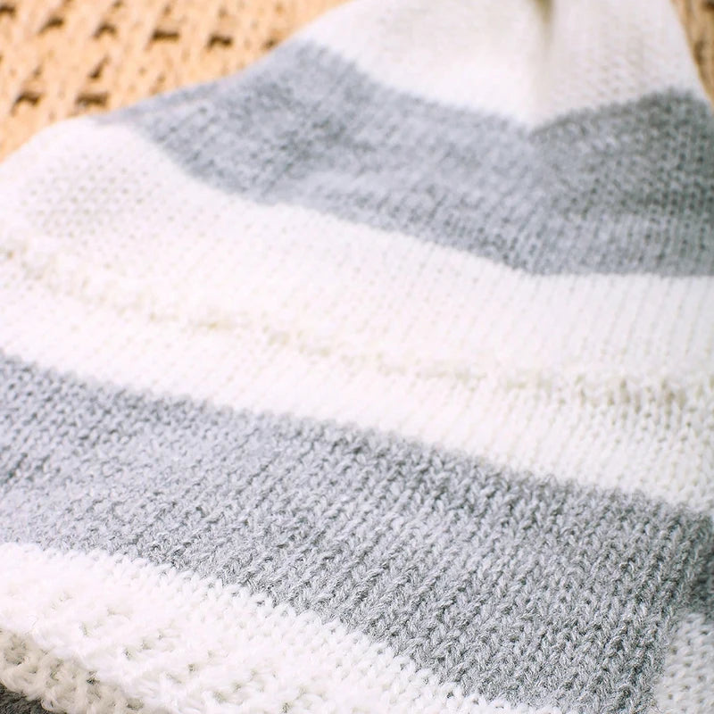 KMK - Newborn Striped Pants Set