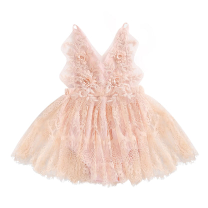 KMK - Peace Lace Romper dress