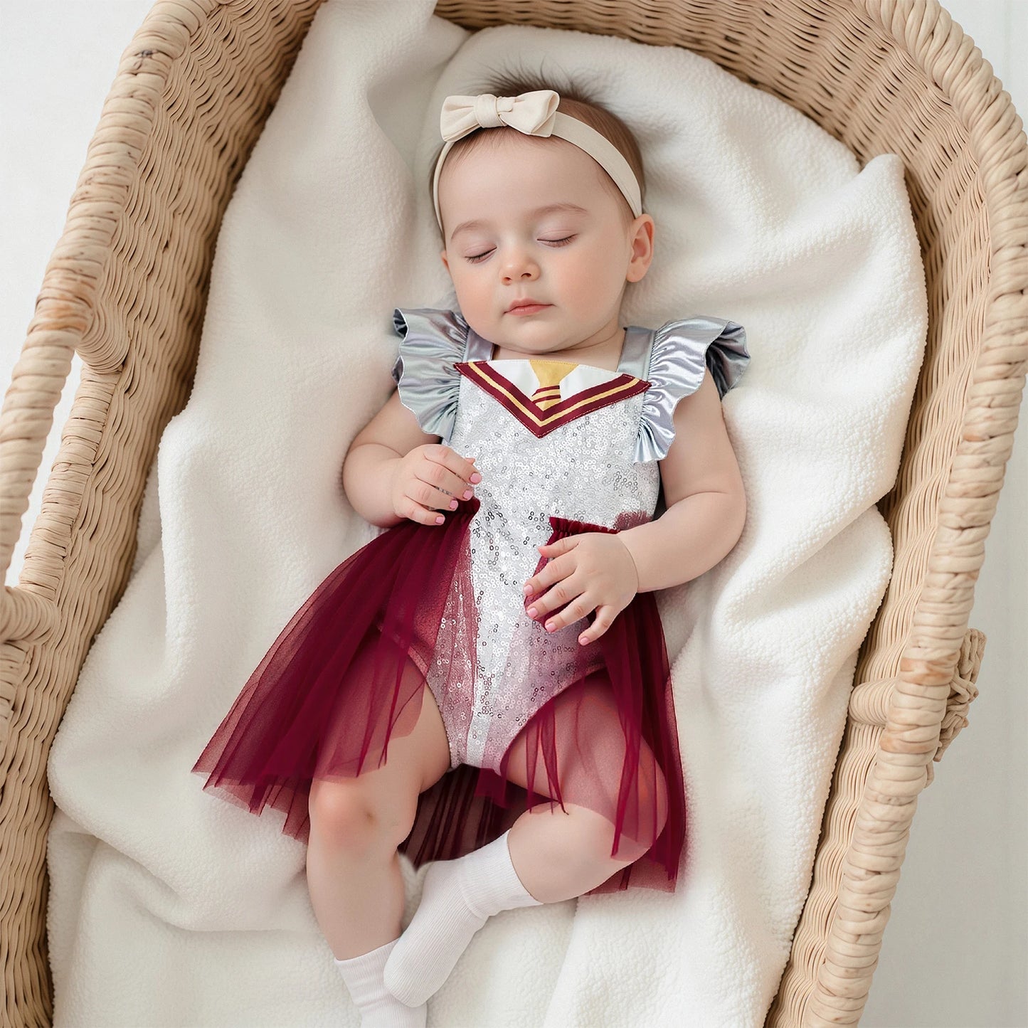KMK - Gryffindor Tulle Romper